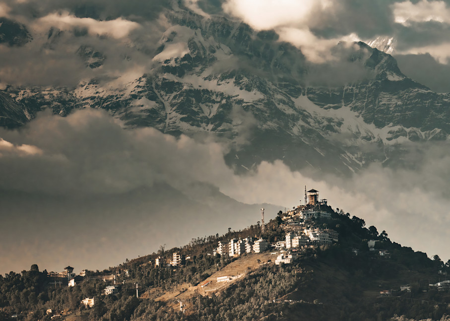 A Himalayan Perspective   Sarangkot, Nepal Photography Art | matthewryanphoto
