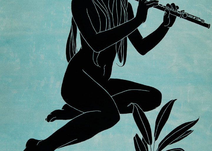 Girl With Flute Art | Ailian Price