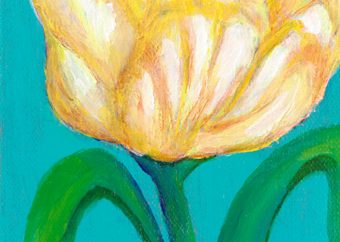 Flowers In Winter # 2  Tulip Art | Beautiful Purpose Art
