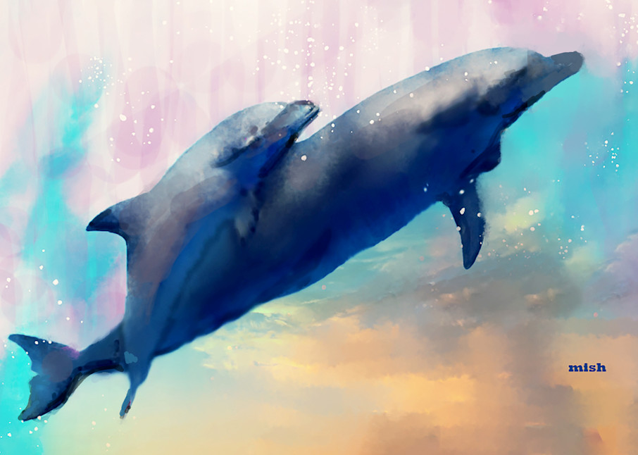 Dolphins Art | Mish Murphy Fine Art