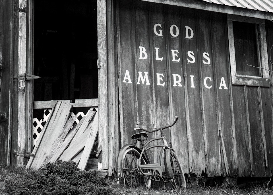 God Bless American Barn, Grays Harbor County, Washington, 2023