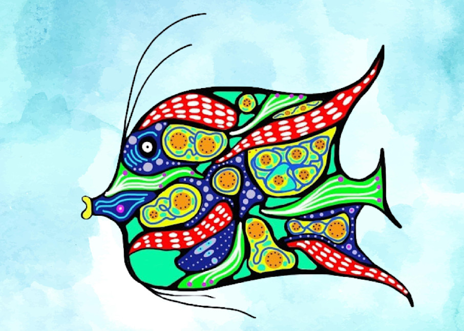 Trigger Fish  Art | jennifer Mrozek Weiss