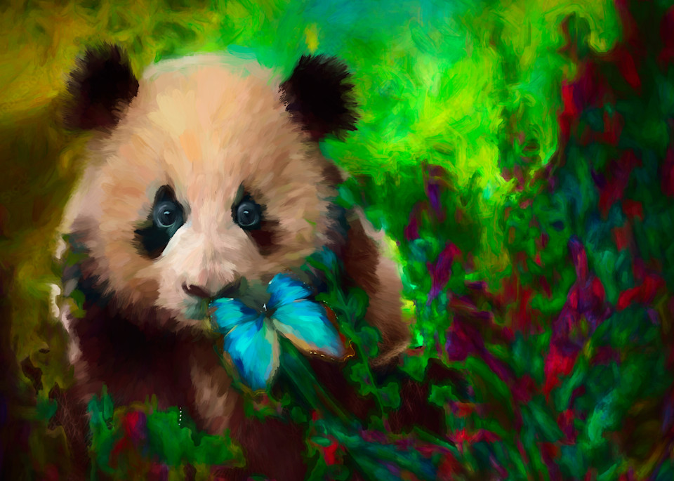Panda Love Art | Light Pixie Studio