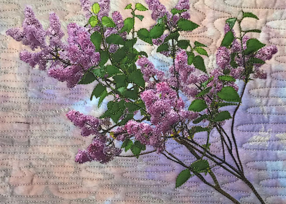 Lilac Multi Card | Card Printed with Art by Rachel Derstine