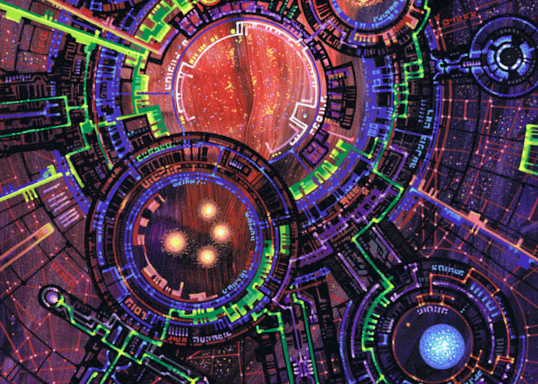Tel•Esc•Ope•009 Greeting Cards Art | Jeff Zugale