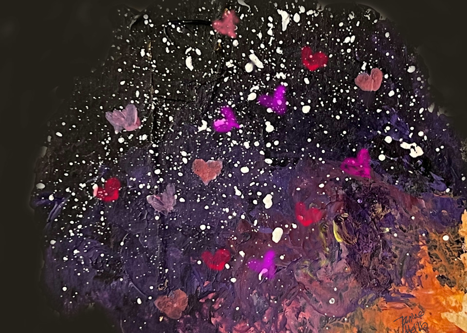 Starry Heart Night Art | Arpeggio Arts