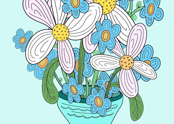 Forget Me Not Art | Covey Artistic Creations