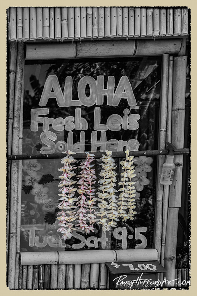 Aloha Lei Stand Hana Old