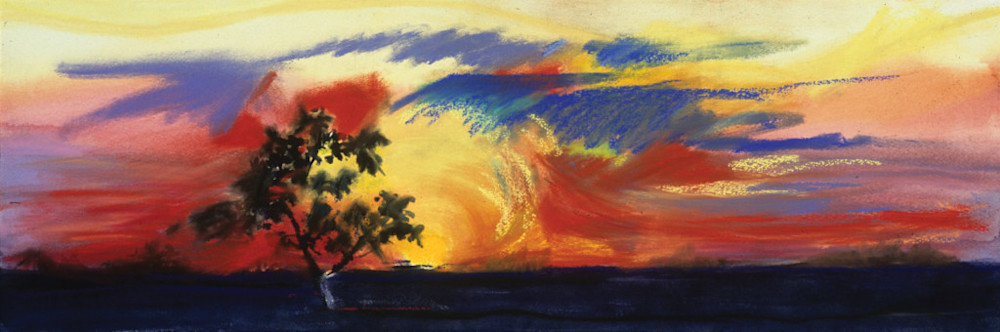 african sunrise southwest art
