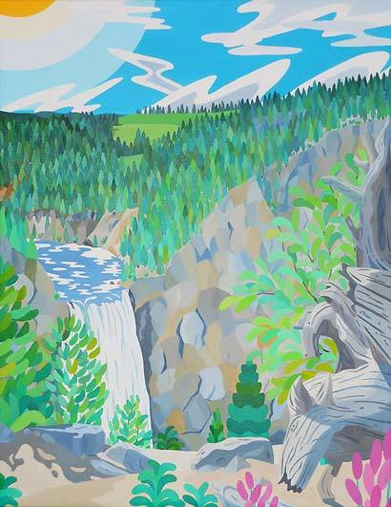 Reshaping Yellowstone Falls
