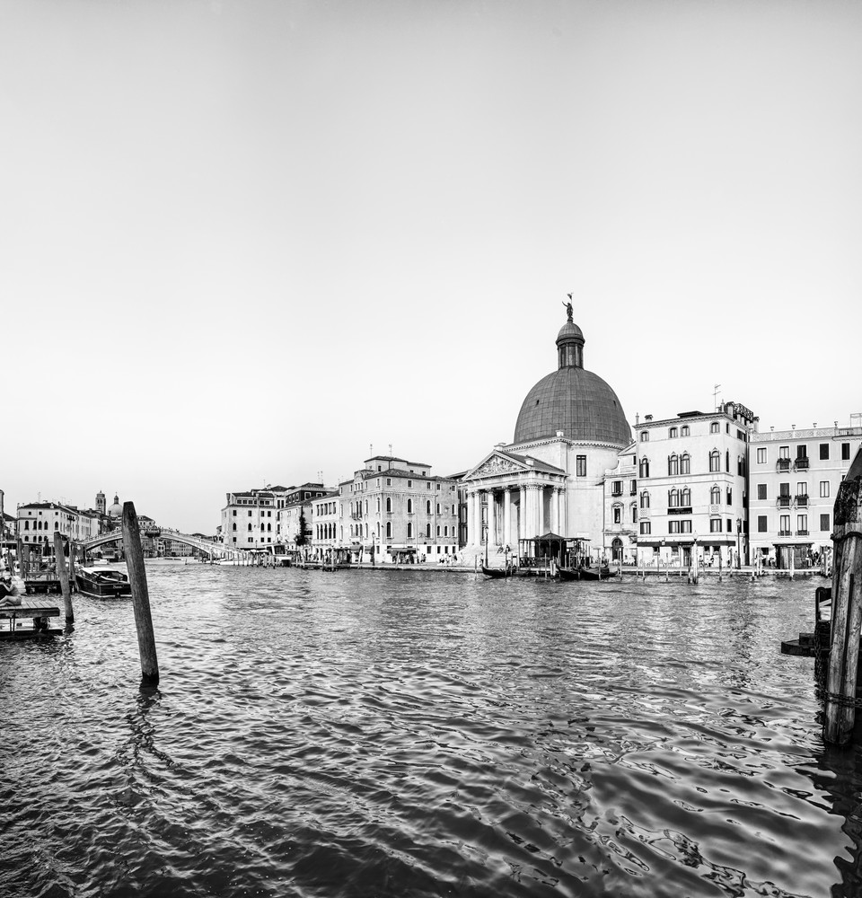 San Simeone Piccolo - Venice - Italy B&W