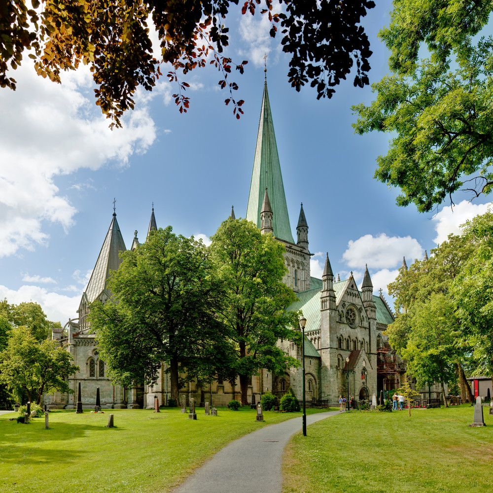 Nidaros Cathedral and Grounds - Trondheim - Norway
