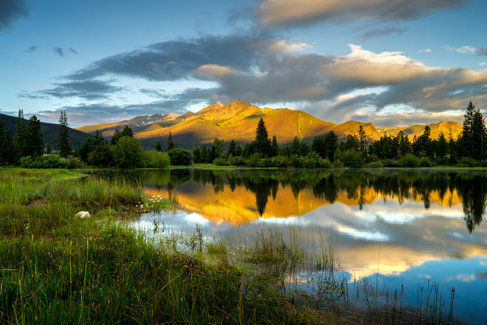 Peak One Of The Ten Mile Range And Lake Dillon Photography Art | Cunningham Gallery