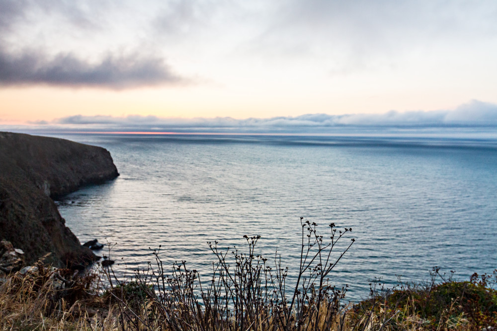 Mood Blue Sky On Santa Cruz Island photograph for Sale as Fine Art