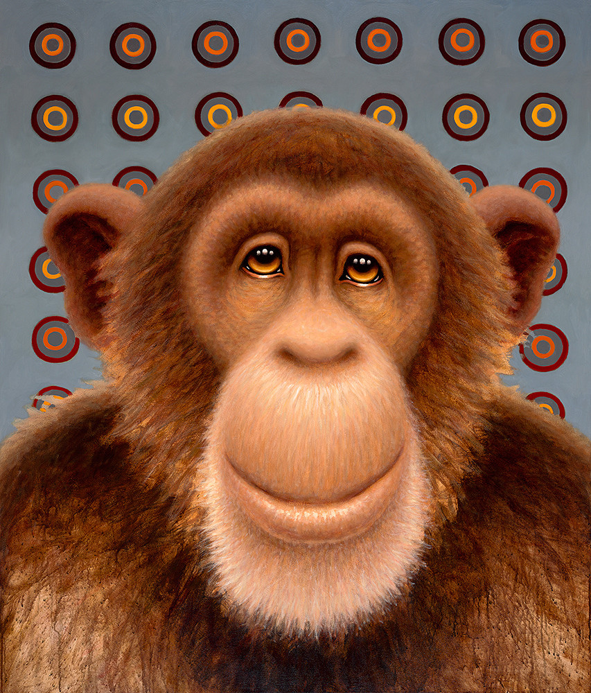 Psychedelic Chimp No. 3 Art | Fine Art New Mexico