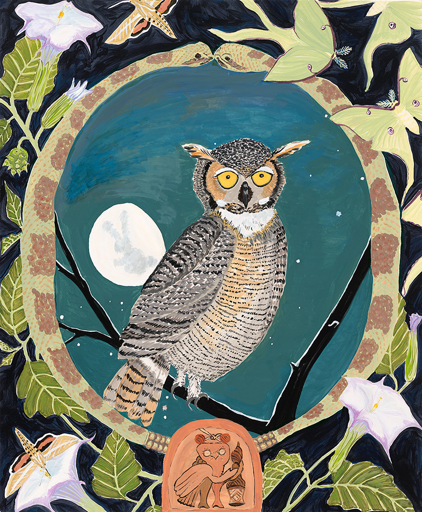 Owl Woman Art | Fine Art New Mexico