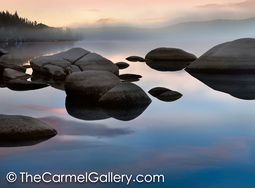 "Sunset Reflections" | Lake Tahoe Fine Art Prints by Elizabeth Carmel, The Carmel Gallery 