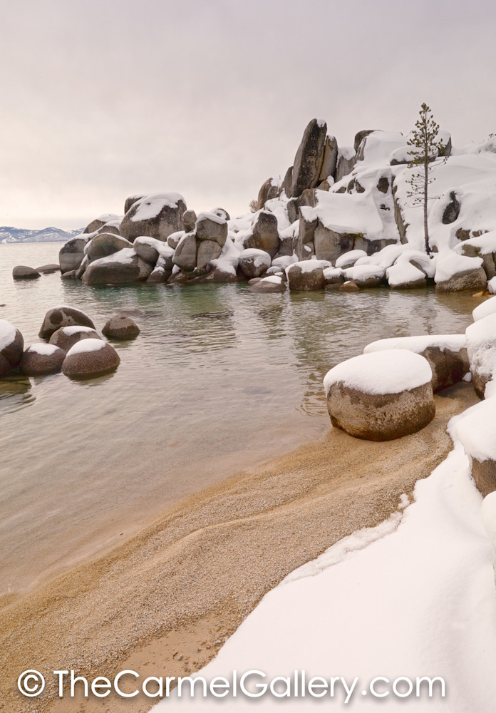 Lake Tahoe in Winter, Nevada
