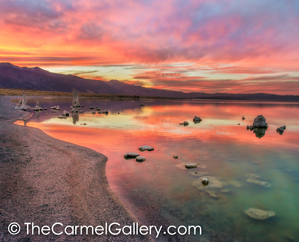 Autumn Sunset, Mono Lake