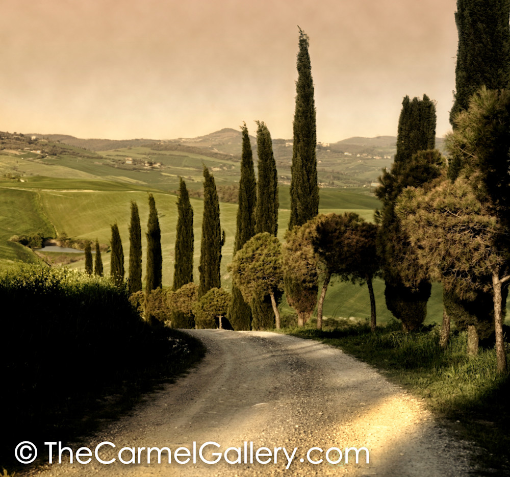 Country Lane, Tuscany Country Lane, Tuscany
