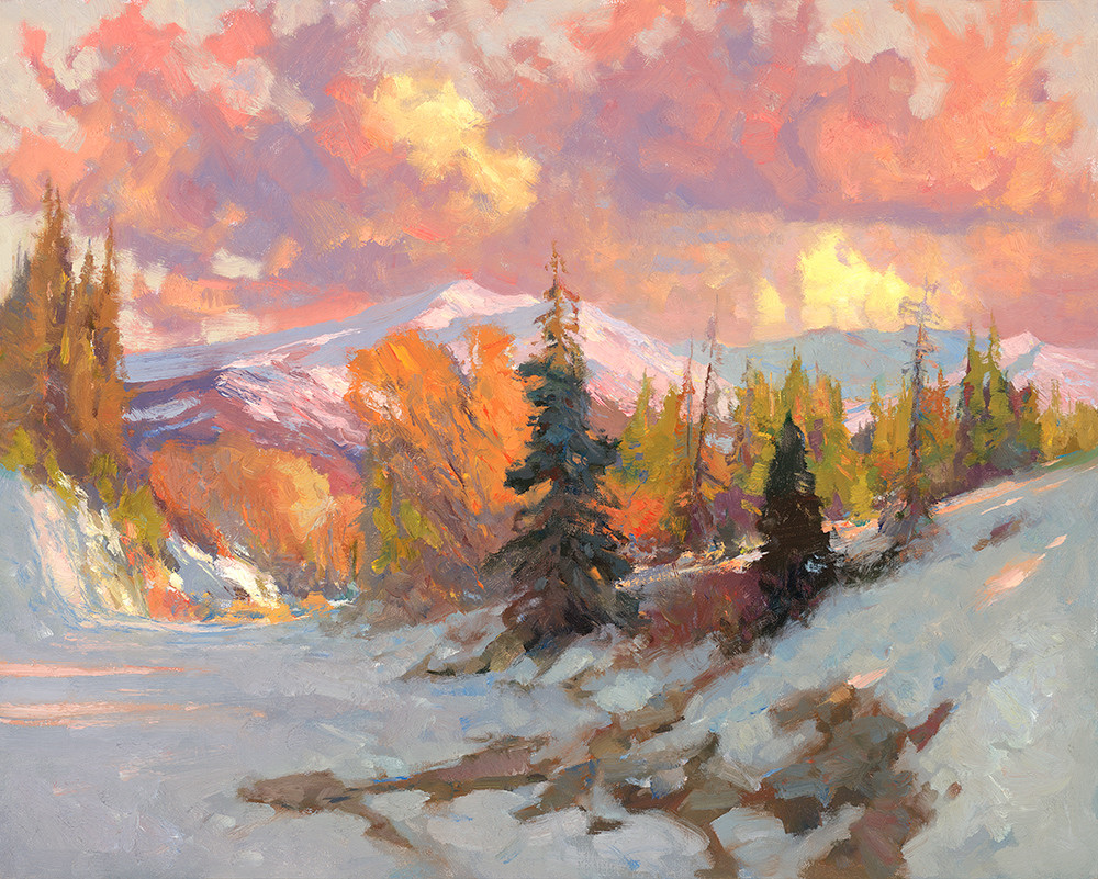 Winter Escape Art Fine Art New Mexico