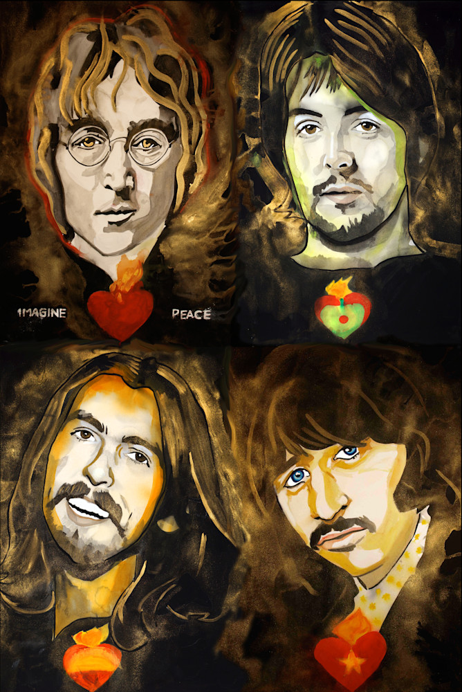 The Beatles Art | William K. Stidham - heART Art