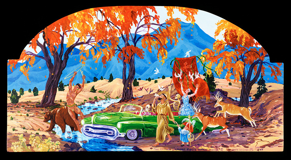Electric Lowrider Parade Art Fine Art New Mexico