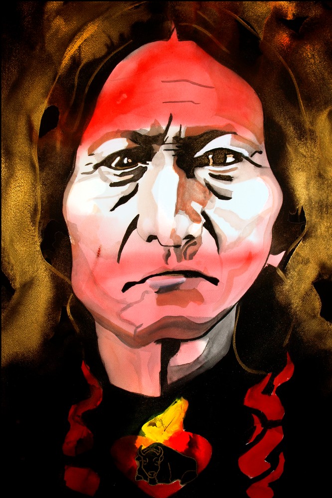 Sitting Bull Art | William K. Stidham - heART Art
