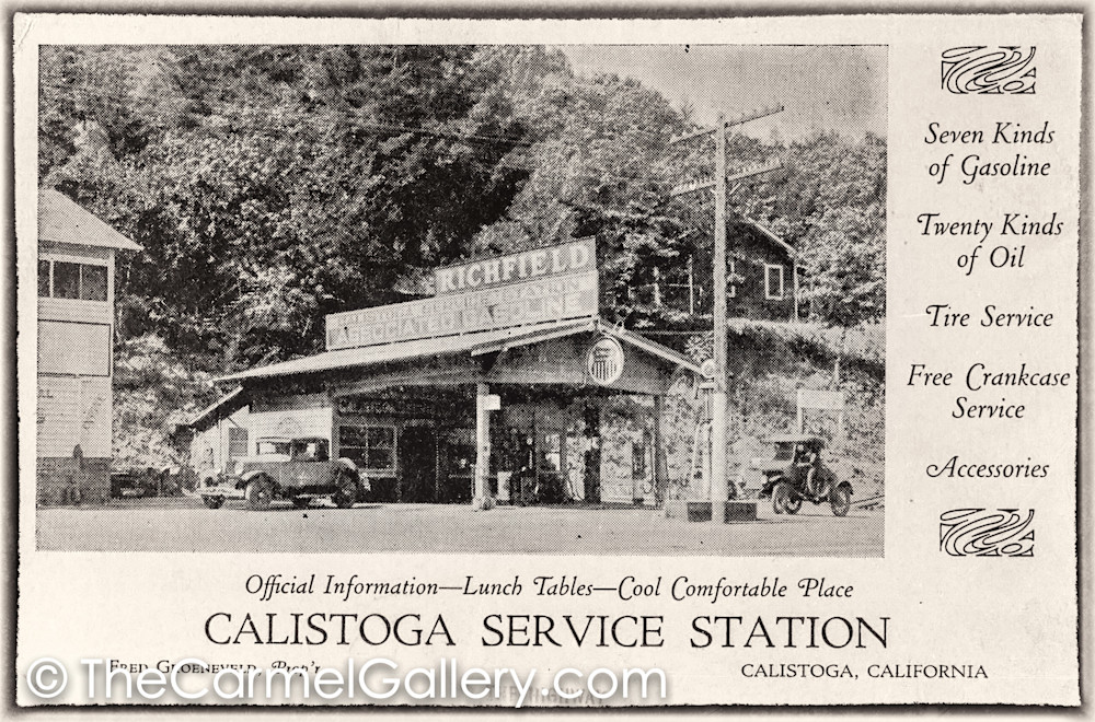 Calistoga Service 1930's