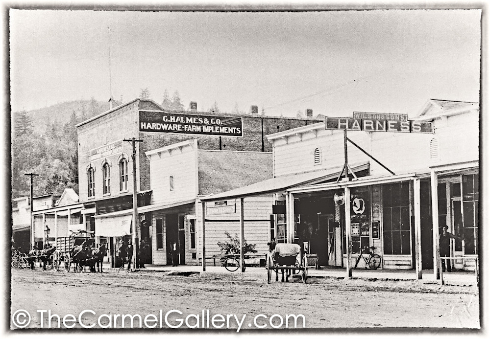 Lincoln Ave Calistoga 1898