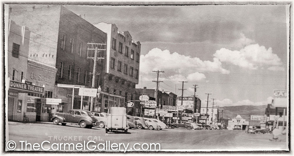 Truckee Main Street 1940's