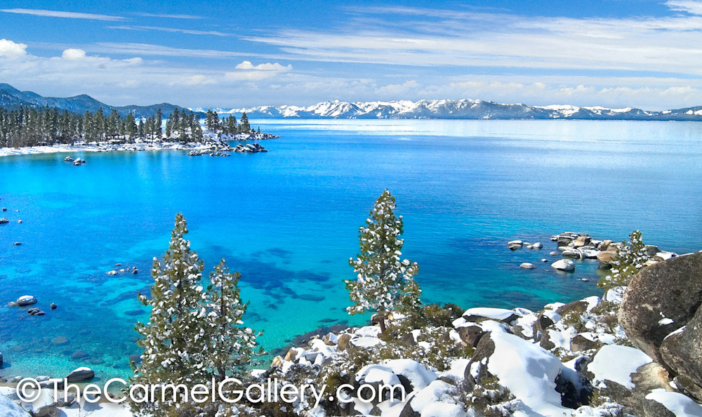 Winter View Lake Tahoe