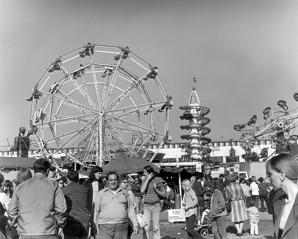 The Ferris Wheels At The Danbury State Fair