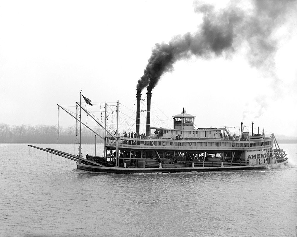 The America Mississippi River Boat
