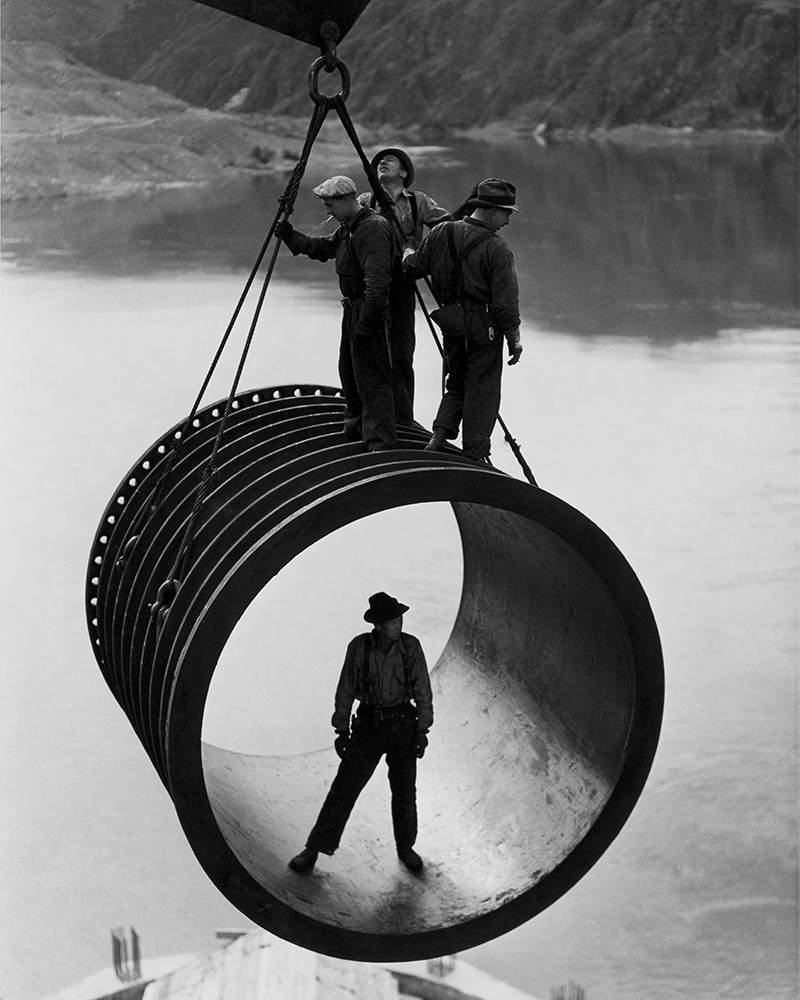 Grand Coulee Dam Construction Workers