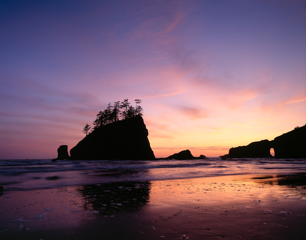 Washington coast fine art print of 2nd Beach, Olympic National Park by Greg Probst