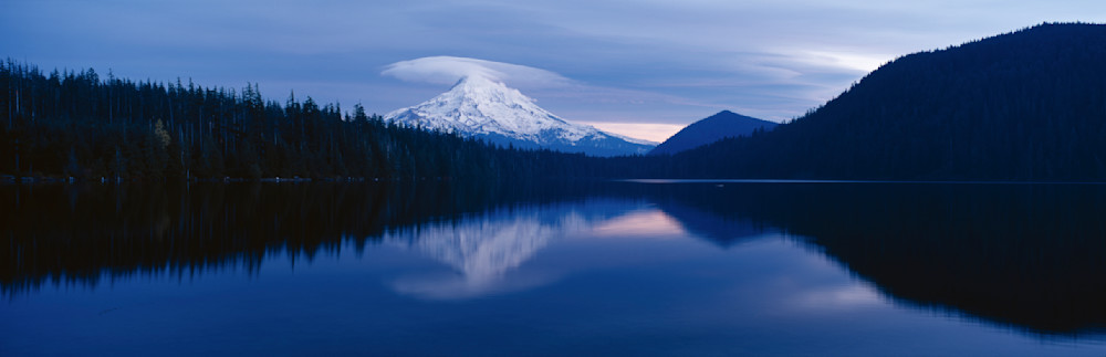 Mt. Hood and Lost lake in Oregon, fine art print by Greg Probst