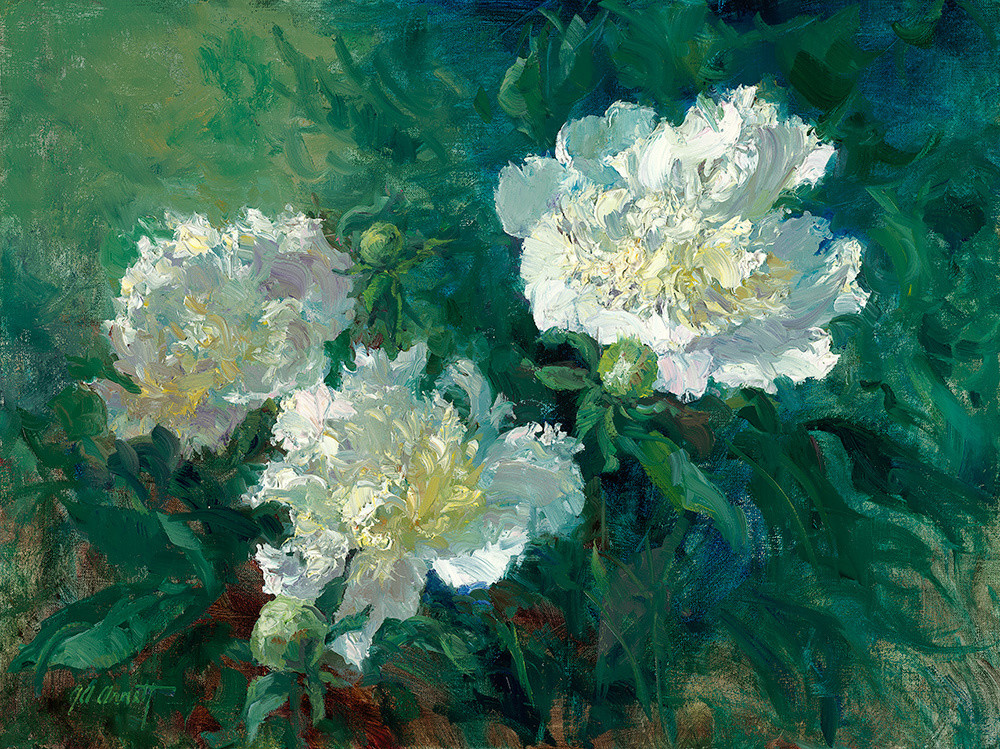 Peonies In The Morning, Joe Anna Arnett