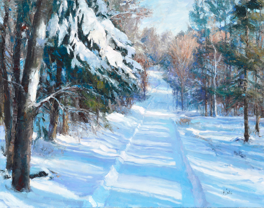 Snow Covered Path