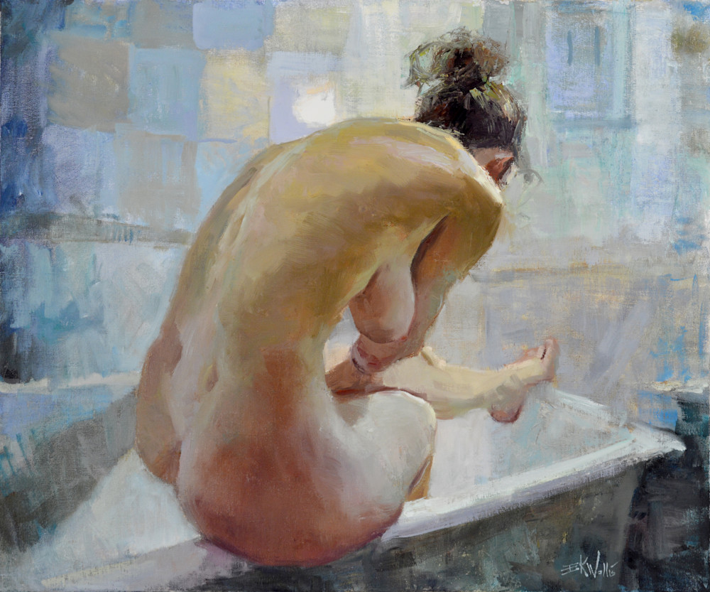 Nude figure painting Wallis