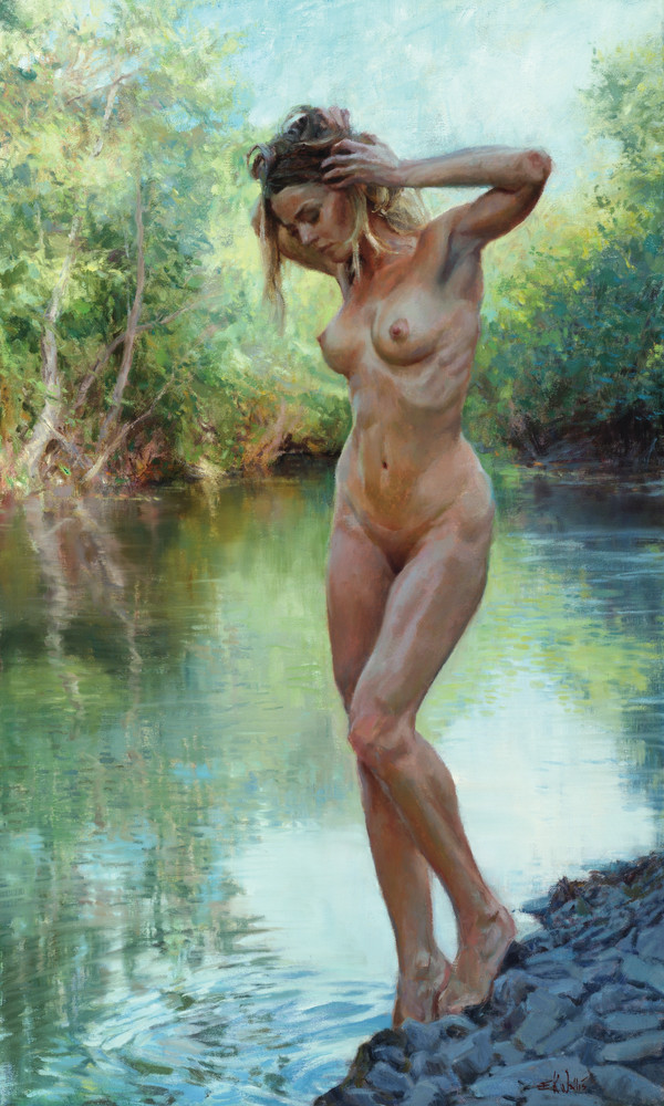 Nude figure painting Wallis