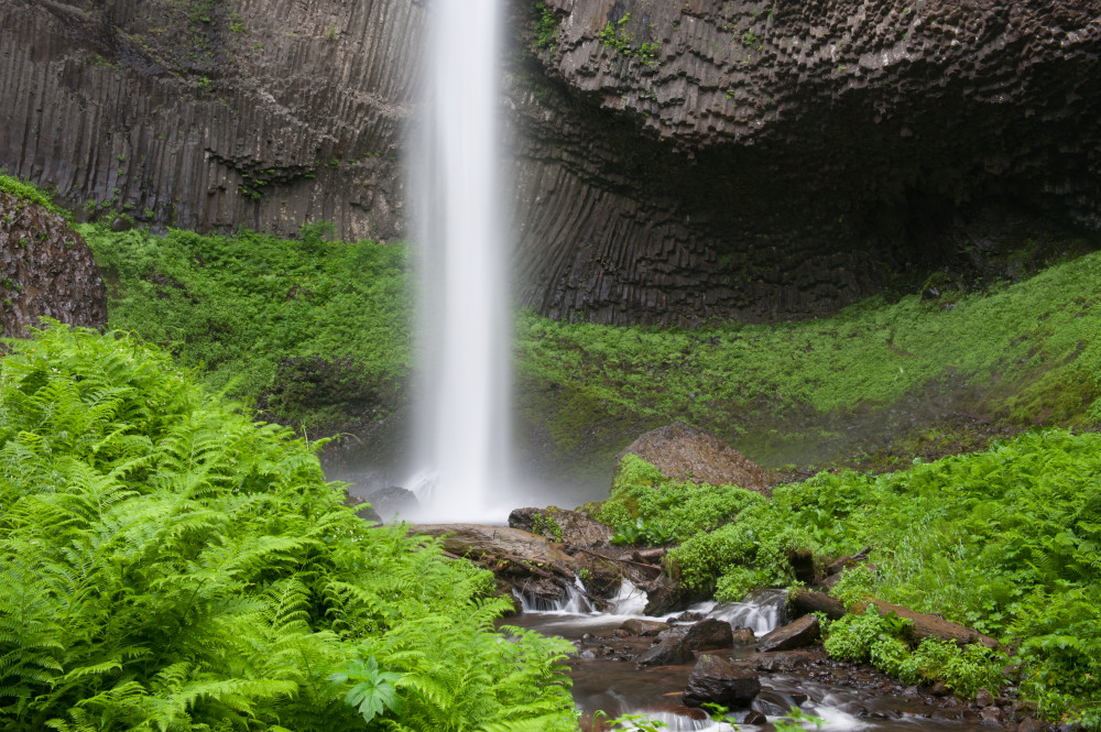Latourell Falls, Columbia River Gorge, Oregon, 