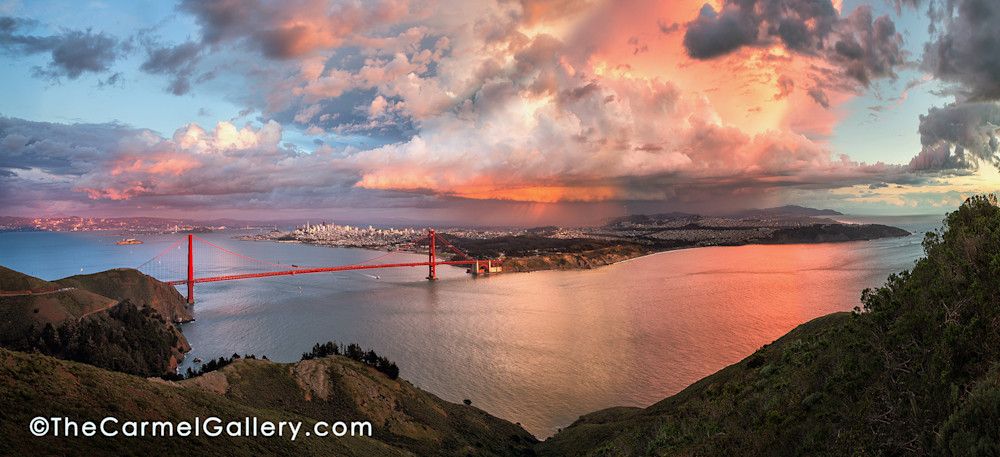 Grand Sunset San Francisco Art | The Carmel Gallery