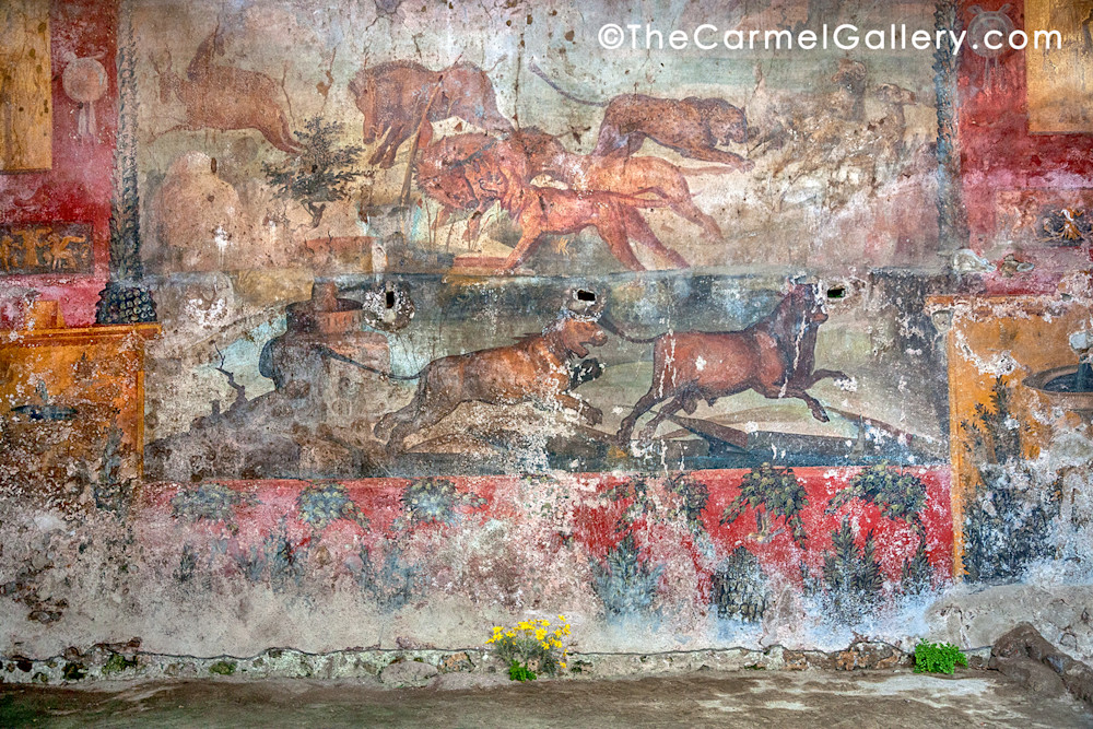 Pompeii Mural Art | The Carmel Gallery