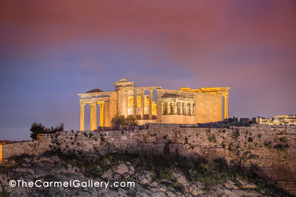 Erechtheion Temple For Athena Art | The Carmel Gallery