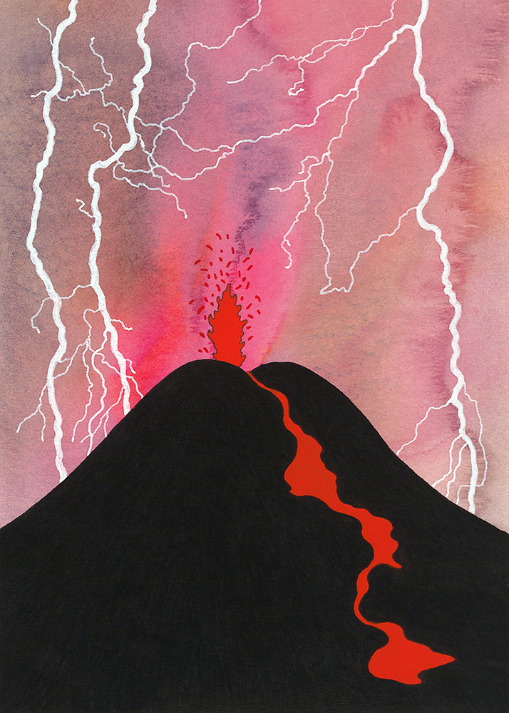 Eruption Lava Flow Art | Fine Art New Mexico