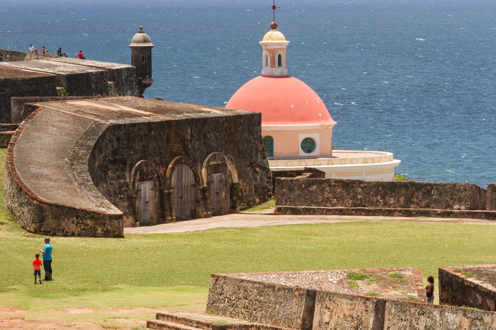 Fine Art Photographs of a Historic Fort in San Juan by Michael Pucciarelli