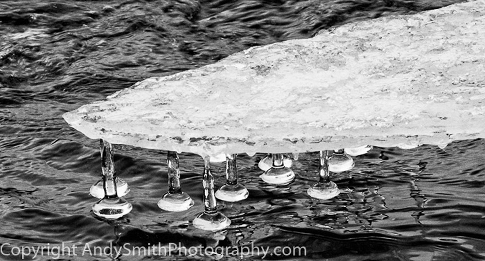 Delaware River Icicles fine art photograph