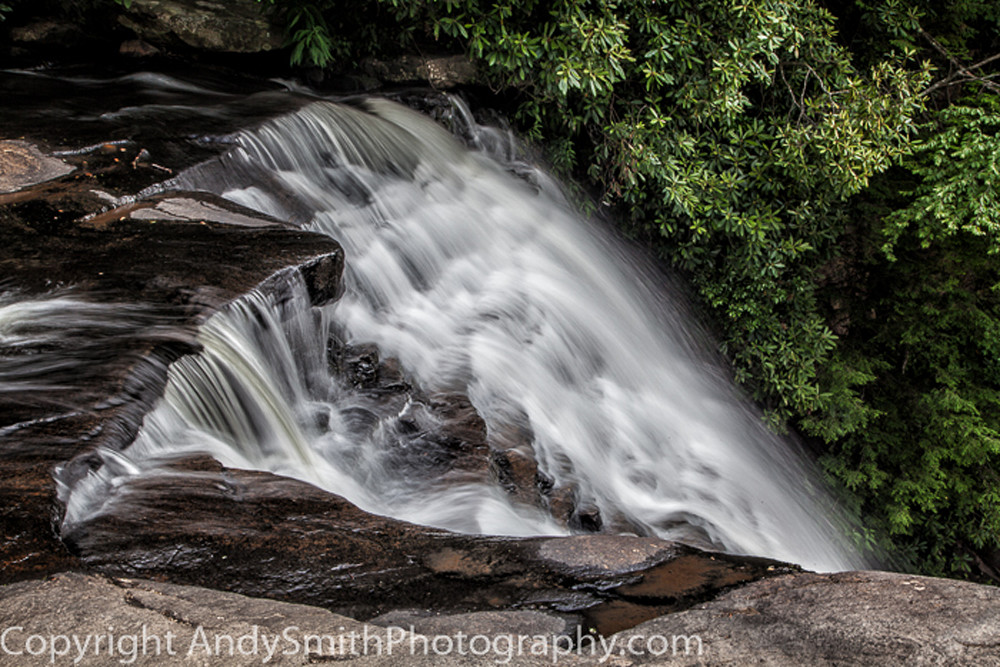 Top of Muddy Creek Falls  fine art photograph