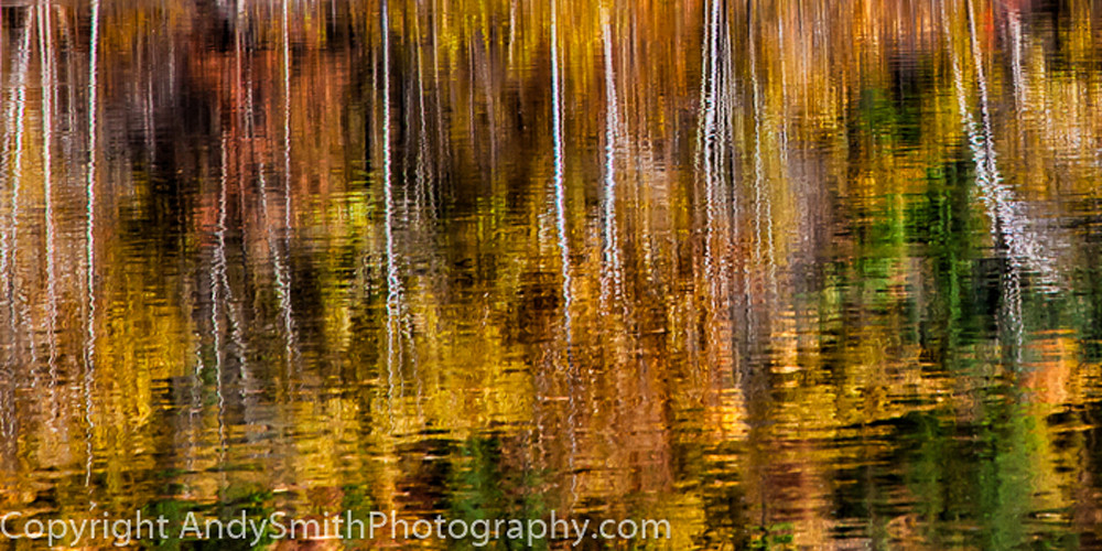 Fall Reflection on the Lackawaxen  fine art photograph